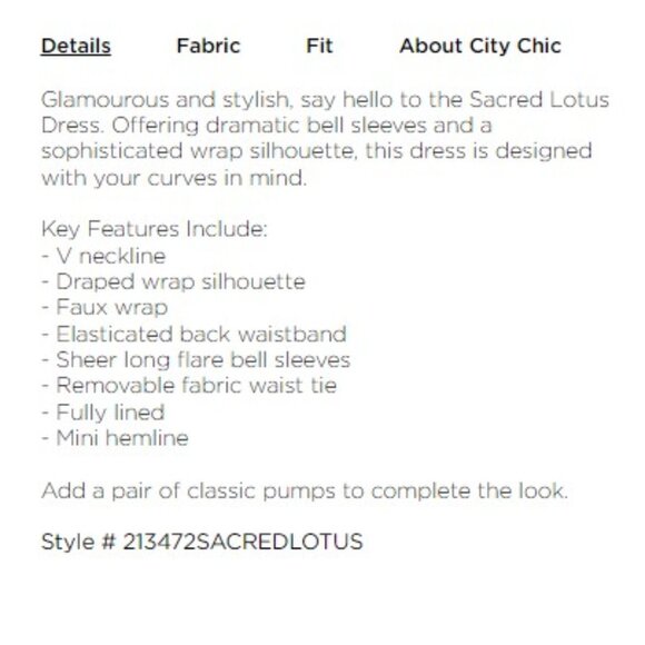 Sacred Lotus Dress - Picture 3 of 4